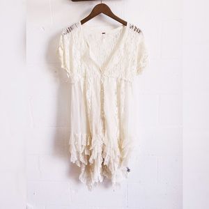 Free People Ivory Prairie Dress Unworn size XS