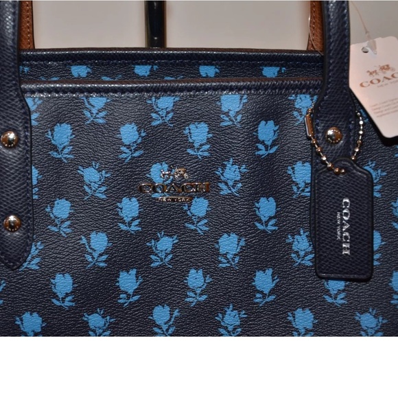 100% Authentic Coach Badlands Floral Tote 👜❤️ - Picture 3 of 4