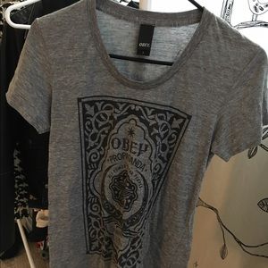 Obey grey shirt