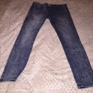Acid Wash Skinny Jeans