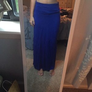 Indigo Maxi Skirt