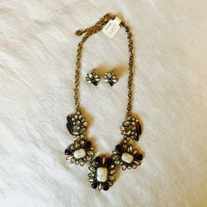 💐Price Drop💐Loft Statement Necklace & Earrings