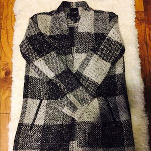 Black and white cardigan