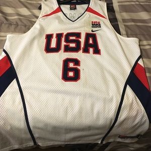 LeBron James USA Basketball Jersey