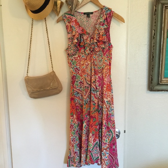 Ralph Lauren floral dress 🌞