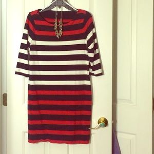 Tommy Hilfiger Knee-Length Large Knit Dress