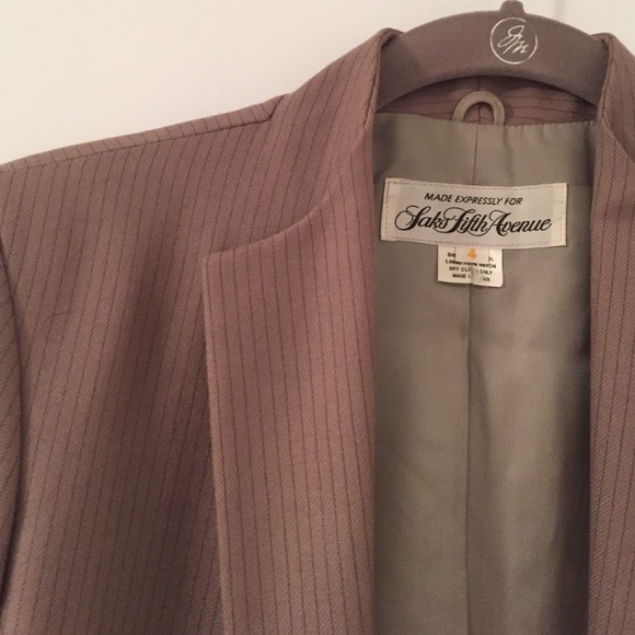 VINTAGE-- Blazer created exclusively for Saks - Picture 2 of 3