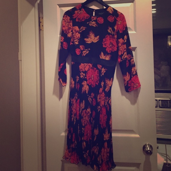 Topshop dress - great for Fall weddings