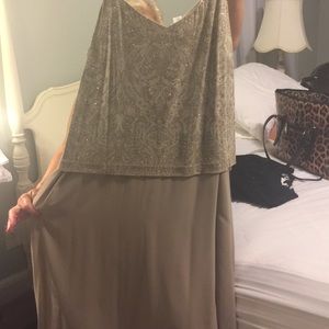 Two piece jacket and dress