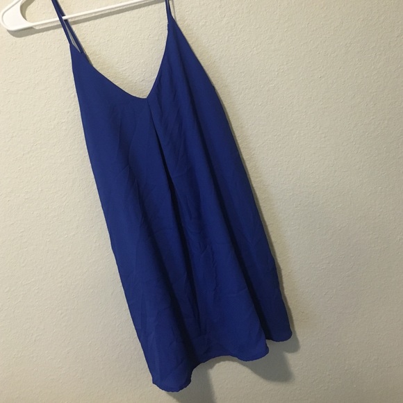Colbalt Blue Flowy Dress