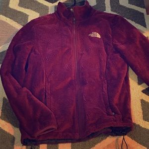 Rare North Face jacket! Maroon Novelty Osito.