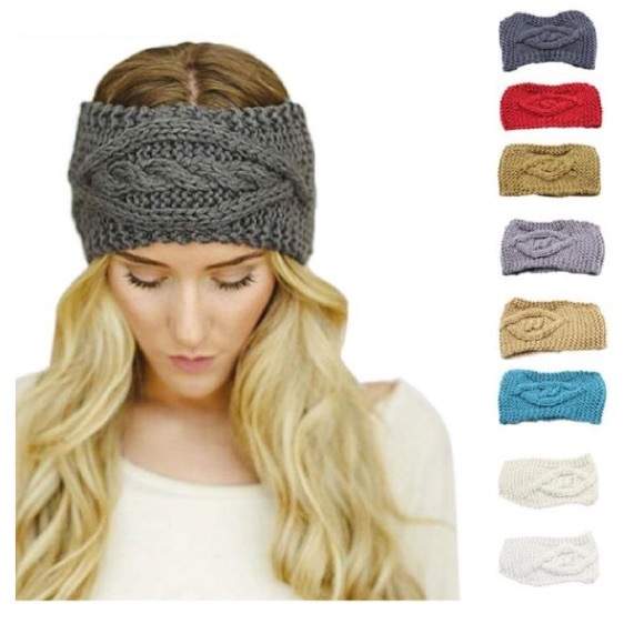 Thick Knot Knitted HeadBand - Picture 2 of 7