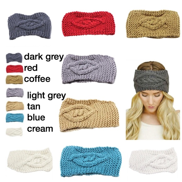 Thick Knot Knitted HeadBand - Picture 3 of 7