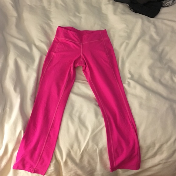 Lululemon Hot Pink Yoga Pants