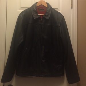 Men's Timberland 3 in 1 Leather Jacket