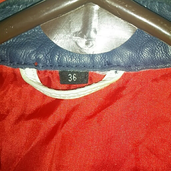 Leather Moto jacket size 36 - Picture 3 of 4