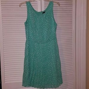 Aqua Polka Dot Gap Dress
