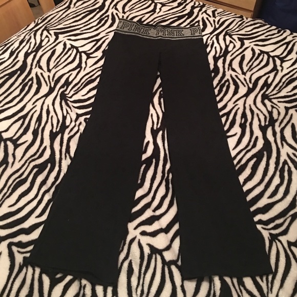 PINK bootcut yoga pants