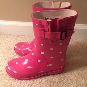 Girls rain boots