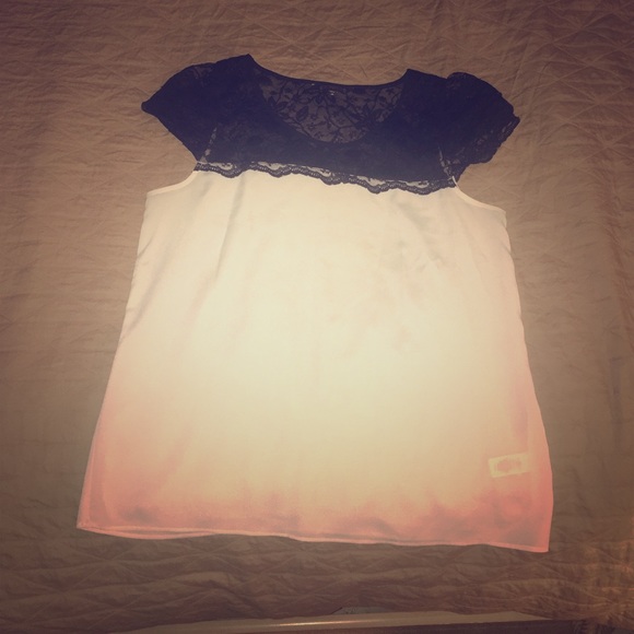 Express lace blouse