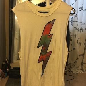 Unif Thunder bolt muscle tee