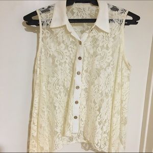 Flowy Lace Top