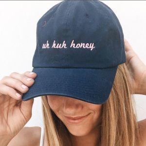 Uh huh honey brandy Melville hat on Dote Code F4MY