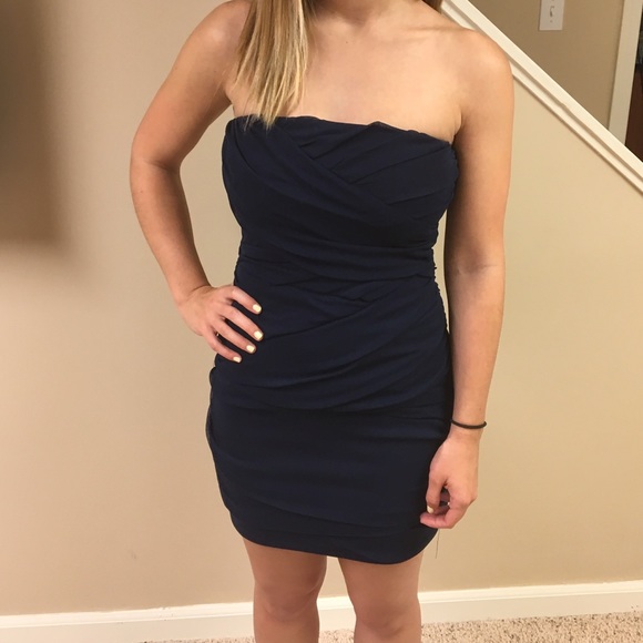 Navy Cocktail Dress