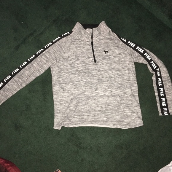 PINK Victoria's Secret Half Zip Pullover