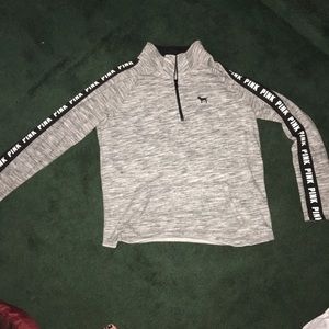 PINK Victoria's Secret Half Zip Pullover