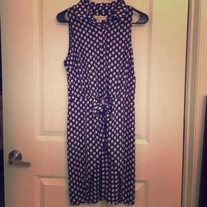 Michael Kors Sleeveless Patterned Dress