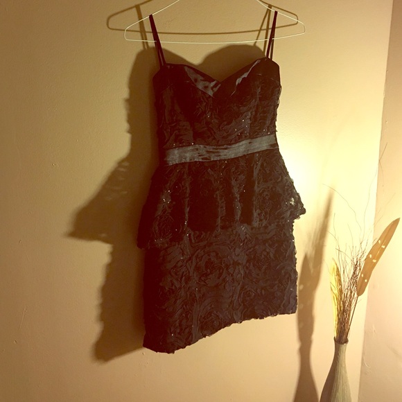 Black cocktail Mini Dress