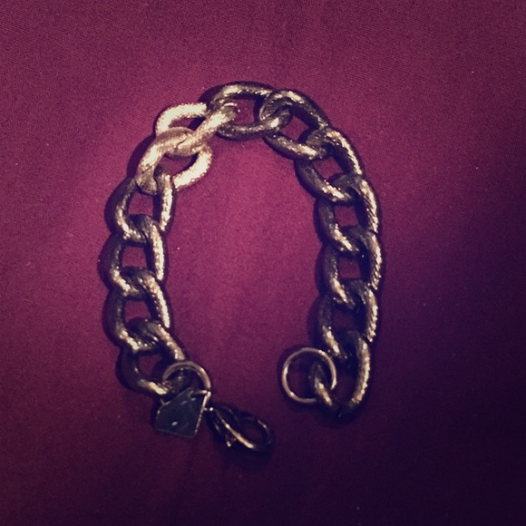 Black & silver bracelet