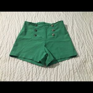 High wasted shorts