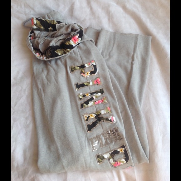 PINK Victoria's Secret Pants - New Pink VS Bling Boyfriend Pant ... Size M
