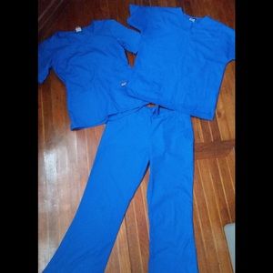 Royal Blue Cherokee  Scrubs Set