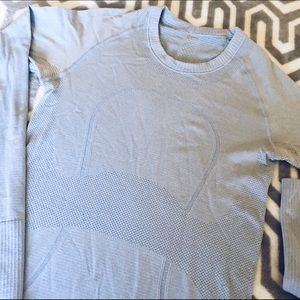 Lululemon Lilac Run Swiftly Long Sleeve