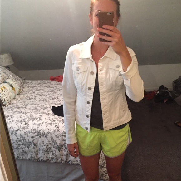 White Guess Denim Jacket