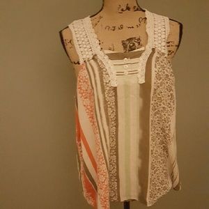 Patterned tank top