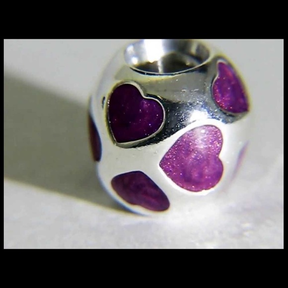 🎈Final Price🎈Violet "love you" Pandora charm