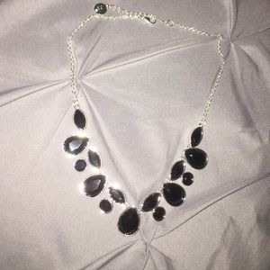 Black accent necklace