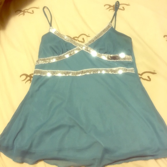 Sequin top