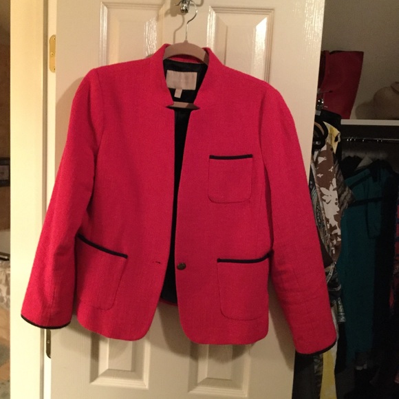 Banana Republic fitted crop jacket