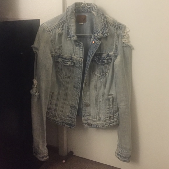 Distressed Denim Jacket