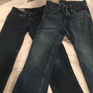 Abercrombie Kids boys jeans size 10 - lot of 2