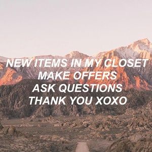 New items in my closet
