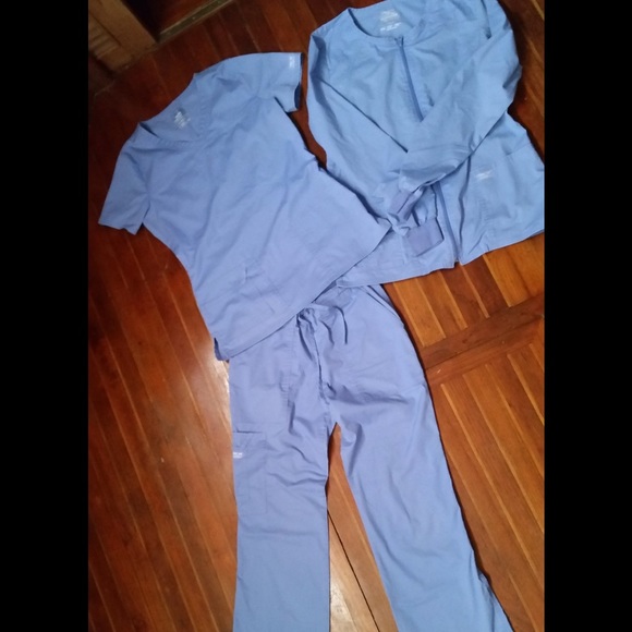 Cherokee Work Wear Core Stretch Ceil Blue