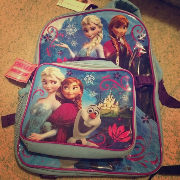 Disney Frozen Back back with Lunch Box