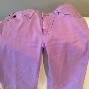 AG Violet skinny jeans