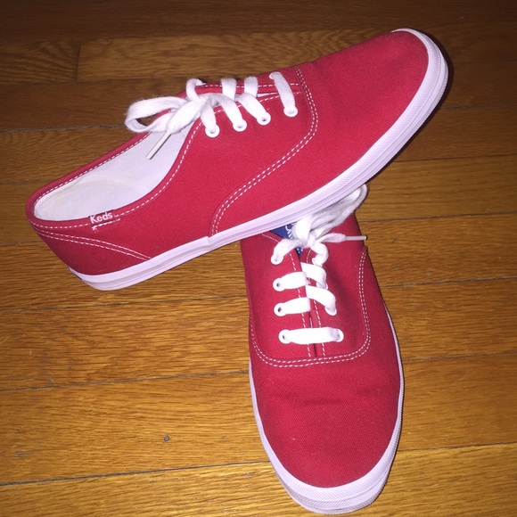 Red Women Keds 9